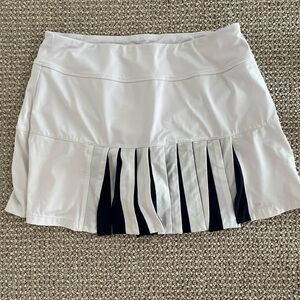 Fila White and Navy Women's Skirt